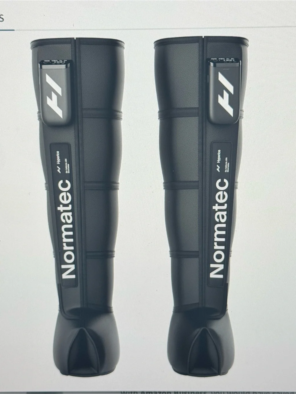 Normatec Elite Legs Compression System - Black
